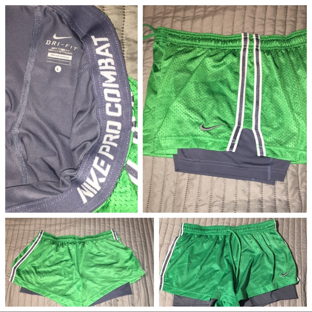 Set of 3 work out shorts - 2 adidas 1 Nike